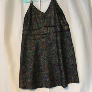 Plus Size Irridescent Part Dress